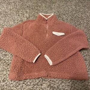Aeropostale pink sherpa - Size S